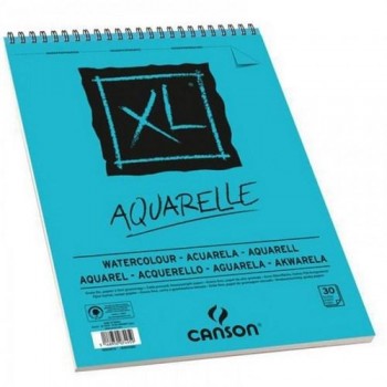 Album Espiral Microperforado Canson XL Aquarelle Fino 300g/m2