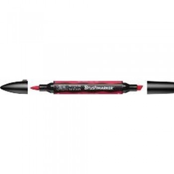 W&N BRUSH MARKER RED (R666)
