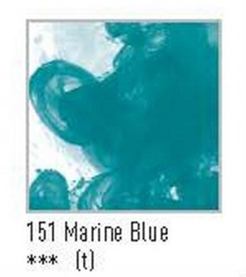 N.151 FW TINTA ACRÍLICA MARINE BLUE
