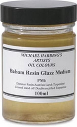 MICHAEL HARDING PM6 100ml Balsam Resin Glaze Medium