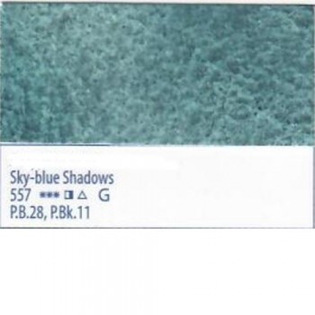 NB.557 Godet Sky-blue shadows
