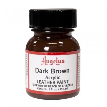 Pintura Cuero Angelus 29,5ml - Dark Brown