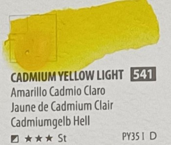 Acua. PWC ShinHan 15ml CADMIUM YELLOW LIGHT nº 541 serie D