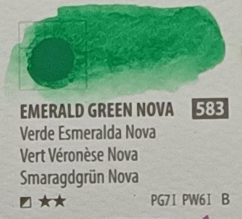 Acua. PWC ShinHan 15ml EMERALD GREEN NOVA nº 583 serie B