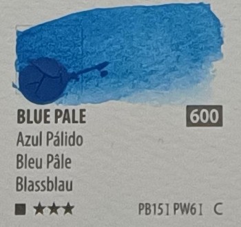 Acua. PWC ShinHan 15ml BLUE PALE nº 600 serie C