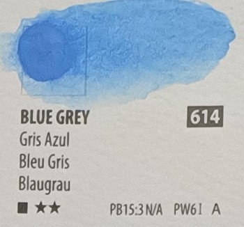 Acua. PWC ShinHan 15ml BLUE GREY nº 614 serie A