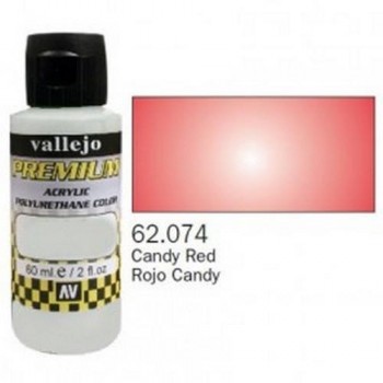 VALLEJO PREMIUM Candy Colors 60ml Rojo Candy