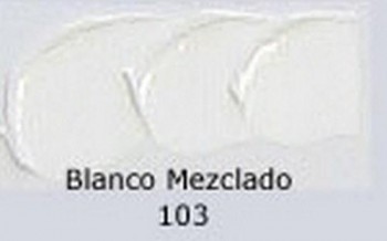 N.103 OLEO REMBRANDT BLANCO MEZCLADO