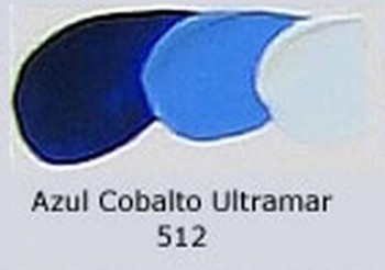 N.512 OLEO REMBRANDT AZUL COBALTO ULT.