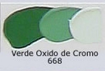 N.668 OLEO REMBRANDT VERDE OXIDO CROMO