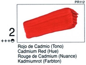 N.002 VALLEJO STUDIO - Rojo Cadmio (Tono)