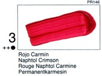 N.003 VALLEJO STUDIO - Rojo Carmín