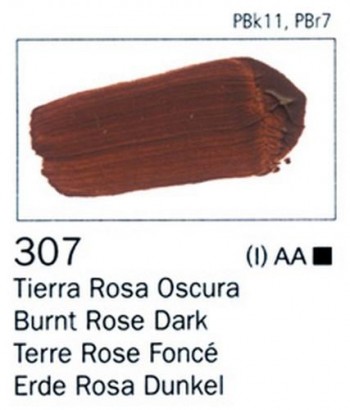 N.307 VALLEJO ARTIST Tierra Rosa Oscura