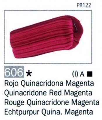 N.606 VALLEJO ARTIST Rojo Quinacrd. Magenta