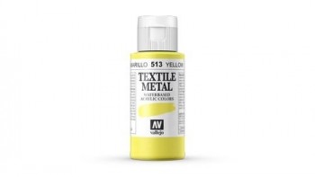 N.513 VALLEJO TEXTIL- Amarillo - Metallic Color