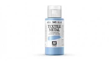 N.545 VALLEJO TEXTIL- Azul Metálico - Metallic Color
